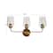 Hello Honey® Robert Stevenson Lighting Holden Metal & Glass 3-Light Vanity